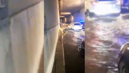 Caos en Asunción por raudales