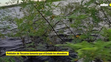 Así viven los pobladores de Tacuara - Ñeembucú en medio del agua 2