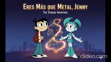 La robot adolescente Sheldon le cnata a jenny Eres Más que Metal, Jenny