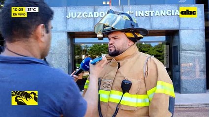 Video: Evacuan Palacio de Justicia de Luque debido a amenaza de bomba