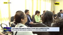 Video: Raúl Latorre asegura estar en contra de la censura y evita contestar pregunta sobre Esgaib