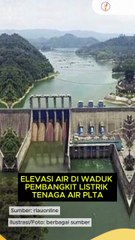 Kondisi Aman, Elevasi Air Waduk PLTA Koto Panjang Perlahan Turun
