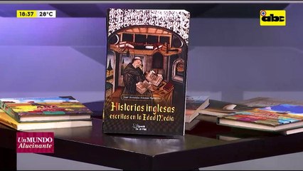 Video: recibimos al autor del libro ‘’ Historias inglesas escritas en la Edad Media’'