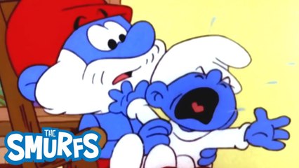 Wolf Pack Smurf_ Is Baby Smurf  Mowgli_ _ The Smurfs Mega Compilation For Kids _ WildBrain Max