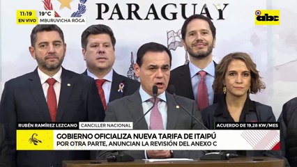 Itaipú: gobierno paraguayo celebra tarifa acordada con Brasil