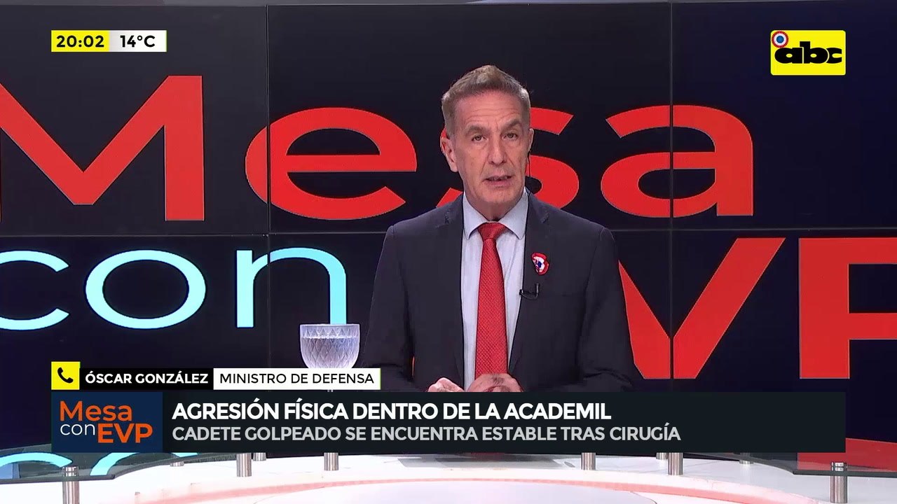 Cadete golpeado en Academil: ‘’tengo que reconocer, que estamos fallando’', dice ministro de Defensa