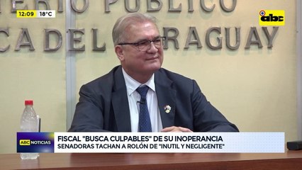Video: Senadoras tachan a Rolón de “inutil y negligente”
