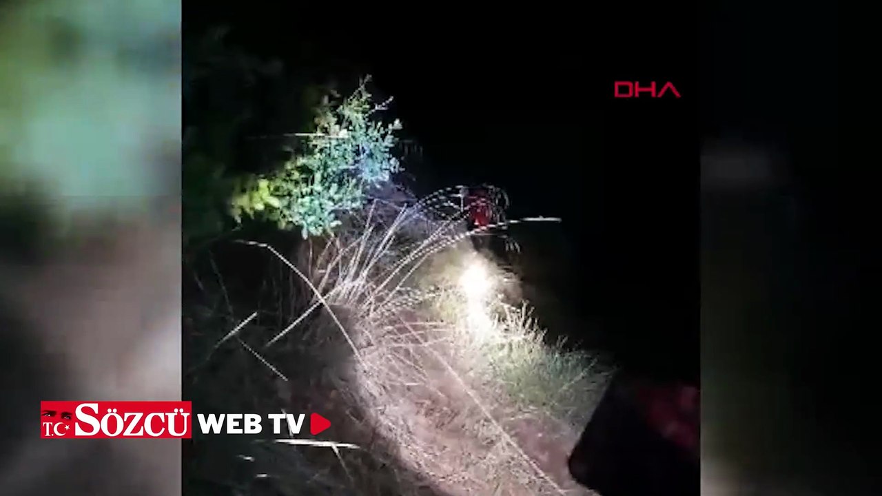 Bursa’da ormanda mahsur kalan vatandaş ekipler tarafından kurtarıldı