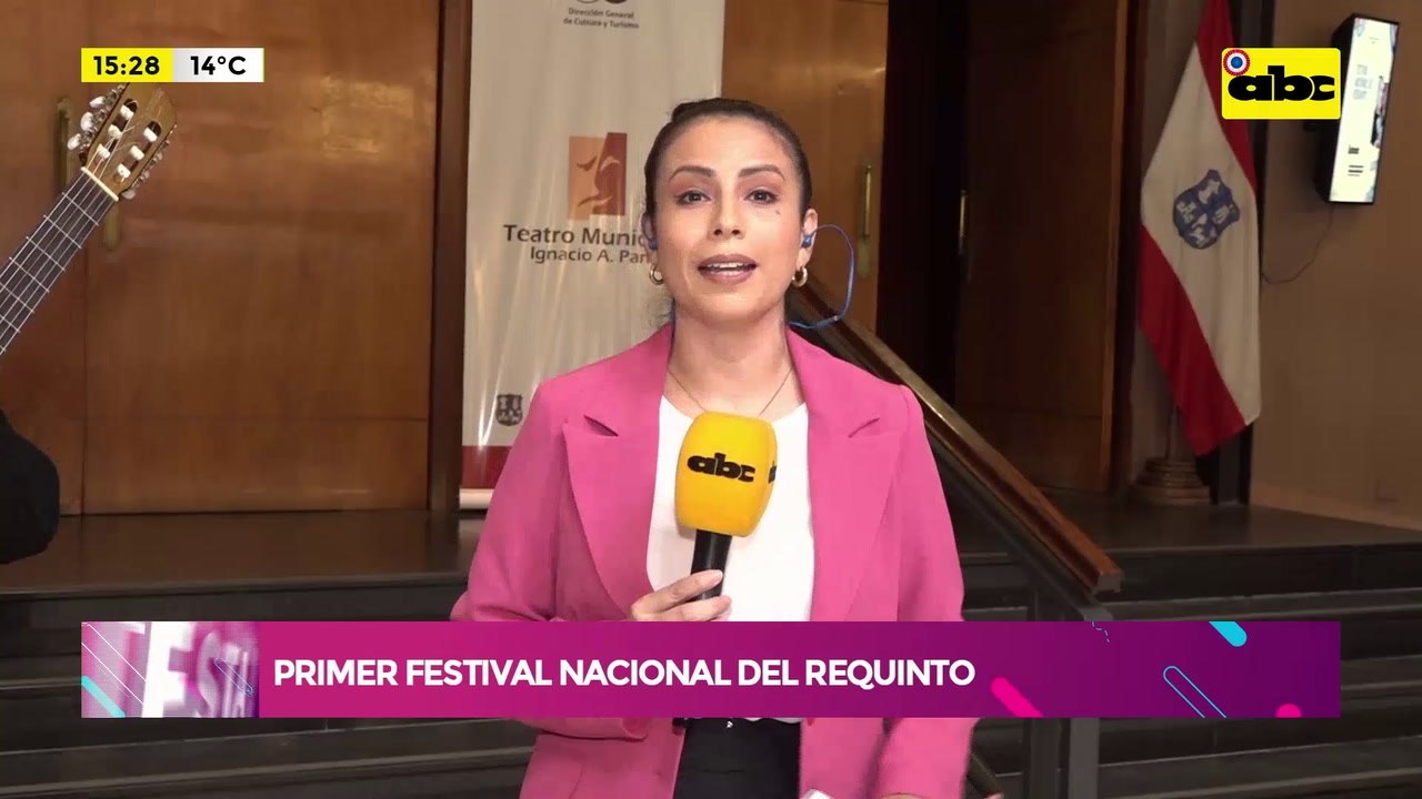Primer Festival Nacional del Requinto: gala en el Teatro Municipal con destacados músicos