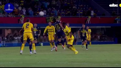 Los goles de la derrota 2-1 de Sportivo Trinidense ante Boca Juniors