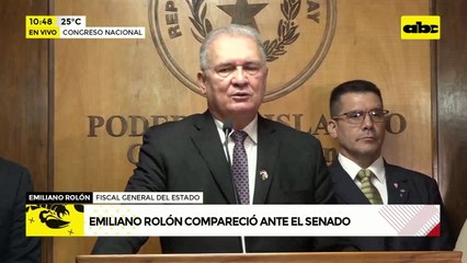 Caso Pecci: Rolón evita responder si Cartes está siendo investigado o no