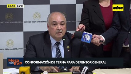 Video: así queda conformada la terna para el Ministerio de Defensa Pública