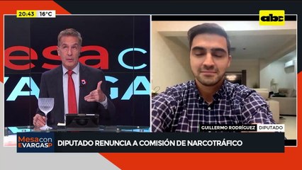 Video: diputado renuncia a comisión antinarcotráfico tras conocerse situación de exdirector de Senad