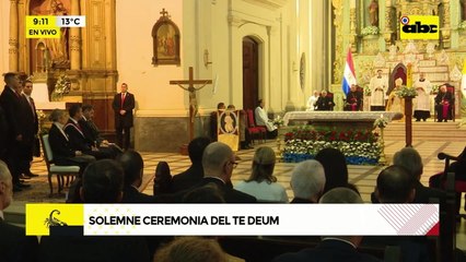 El mensaje del Cardenal Martínez a autoridades presentes en el tedeum