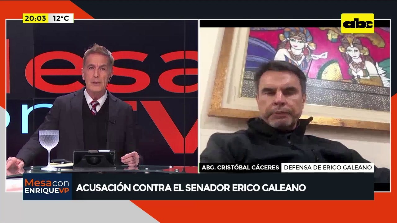 Defensa de Erico sobre acusación fiscal: ‘’No existe ningún elemento de asociación ilícita’'