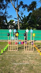 Insane Obstacle Balloon Popping Challenge — Try to Beat It!