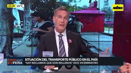 Video: situación del transporte público en el país