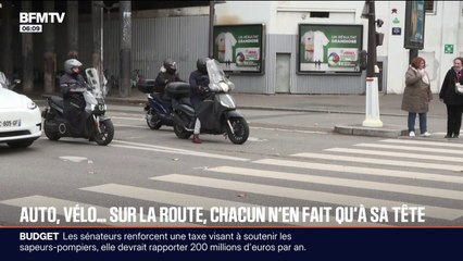 À pied, en voiture ou encore à vélo, les Français sont de plus en plus individualistes sur la route