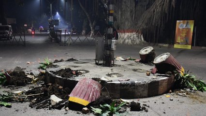 BHU Varanasi Students Security Clash ID Guesthouse Violence