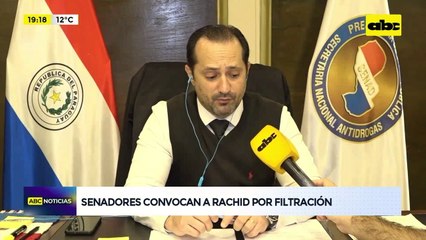 Video: senadores convocan a Jalil Rachid por supuesta filtración