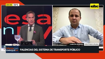 Falencias del sistema de transporte público: legislador presenta proyecto de ley sobre situación