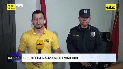 Video: Detenido por supuesto Feminicidio en Capiatá
