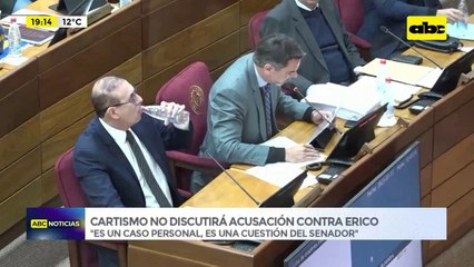 Video: cartistas alegan que situación de Erico es “personal” y no será analizada en bancada
