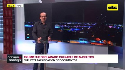 Video: Trump fue declarado culpable de 34 delitos en juicio penal por falsificar documentos