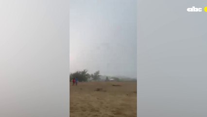 Tres niños resultan afectados por la caída de un rayo en playa de Puerto Rico