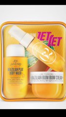 New .Sol de Janeiro Jet Set - Travel Size Body Care Kit - Beauty Gift Sets - Trial Set Body Wash, Cream & Mist