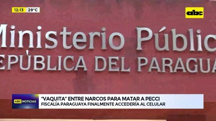 Video: “Vaquita” entre narcos para matar a Pecci