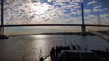 Tercer Viaje Del Histórico Cañonero Paraguay