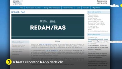 ¿Cómo obtener el certificado de no figurar en el Registro Nacional de Agresores Sexuales de Niños?