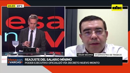 Video: Poder Ejecutivo decretó el reajuste de salario mínimo