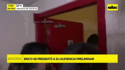 Video: defensa de Erico Galeano presentó recusación y queda suspendida la audiencia preliminar