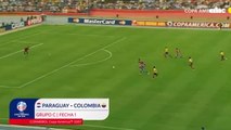 La última vez que Paraguay debutó en una Copa América vs. Colombia