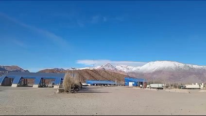 Camioneros varados en Uspallata