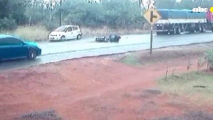 Maniobra De Conductor Evita Una Tragedia En Santa Rosa Del Aguaray