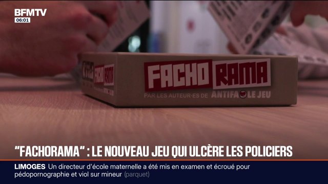 Un jeu des sept familles, intitulé Fachorama , ulcère le ministère de l'Intérieur