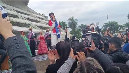 Las palabras de Aye Alfonso a su llegada a Paraguay