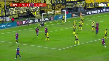 El gol de Iván Leguizamón en el triunfo de San Lorenzo sobre Peñarol
