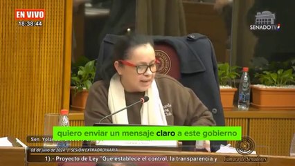 Yolanda Paredes resalta la gran contradicción de Lizarella sobre las ONG