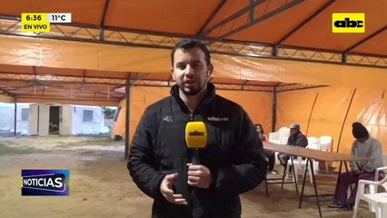 Costanera: SEN habilita refugios ante ingreso del frente frío