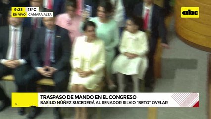 “Voy a ser un demócrata”: Basilio Núñez asumió la presidencia del Congreso