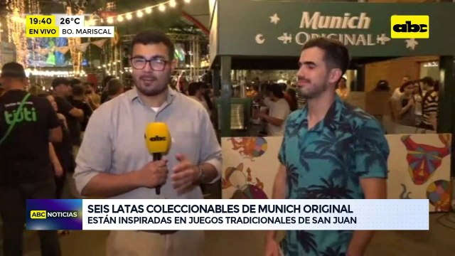 Seis latas coleccionables de Munich Original están inspiradas en juegos tradicionales de San Juan