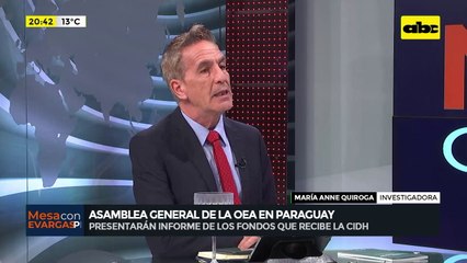 Asamblea General de la OEA en Paraguay: presentarán informe de los fondos que recibe la CIDH