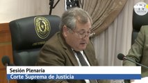 Ministro de la CSJ menciona caso de magistrada que suspendió nueve juicios