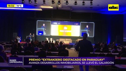 Premio “Extranjero Destacado en Paraguay”: Avanza Desarrollos Inmobiliarios, se llevó el galardón