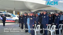 Official opening of the $23m Bega Police Station