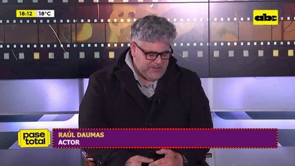Video: conversamos con el talentoso actor paraguayo Raúl Daumas